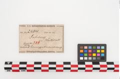 Etiketten zu Eisengürtelringe (NHMW-PRAE-024841)